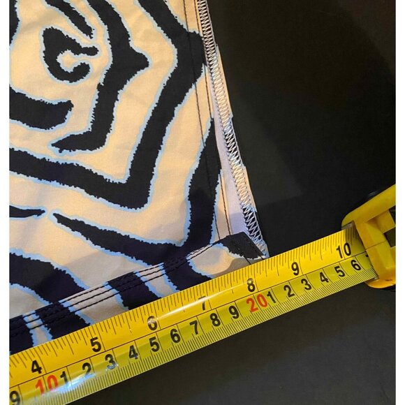 Billabong Mens 40 Sundays Pro Recycler Board Shorts Zebra Striped Swim Trunks - Picture 7 of 7